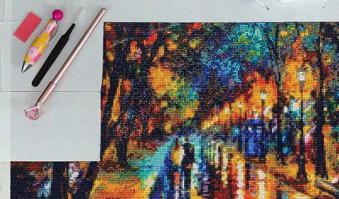 How to Keep Your Diamond Art Painting Shining